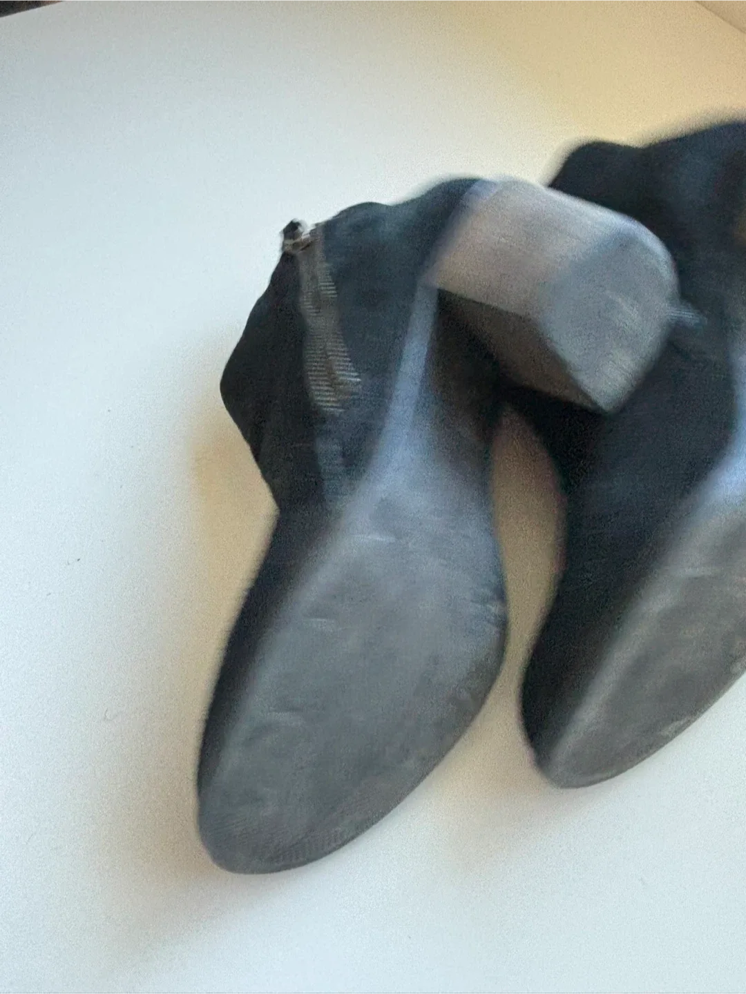 Skechers Black Suede Ankle Boots - Size 7 image indicator(8)