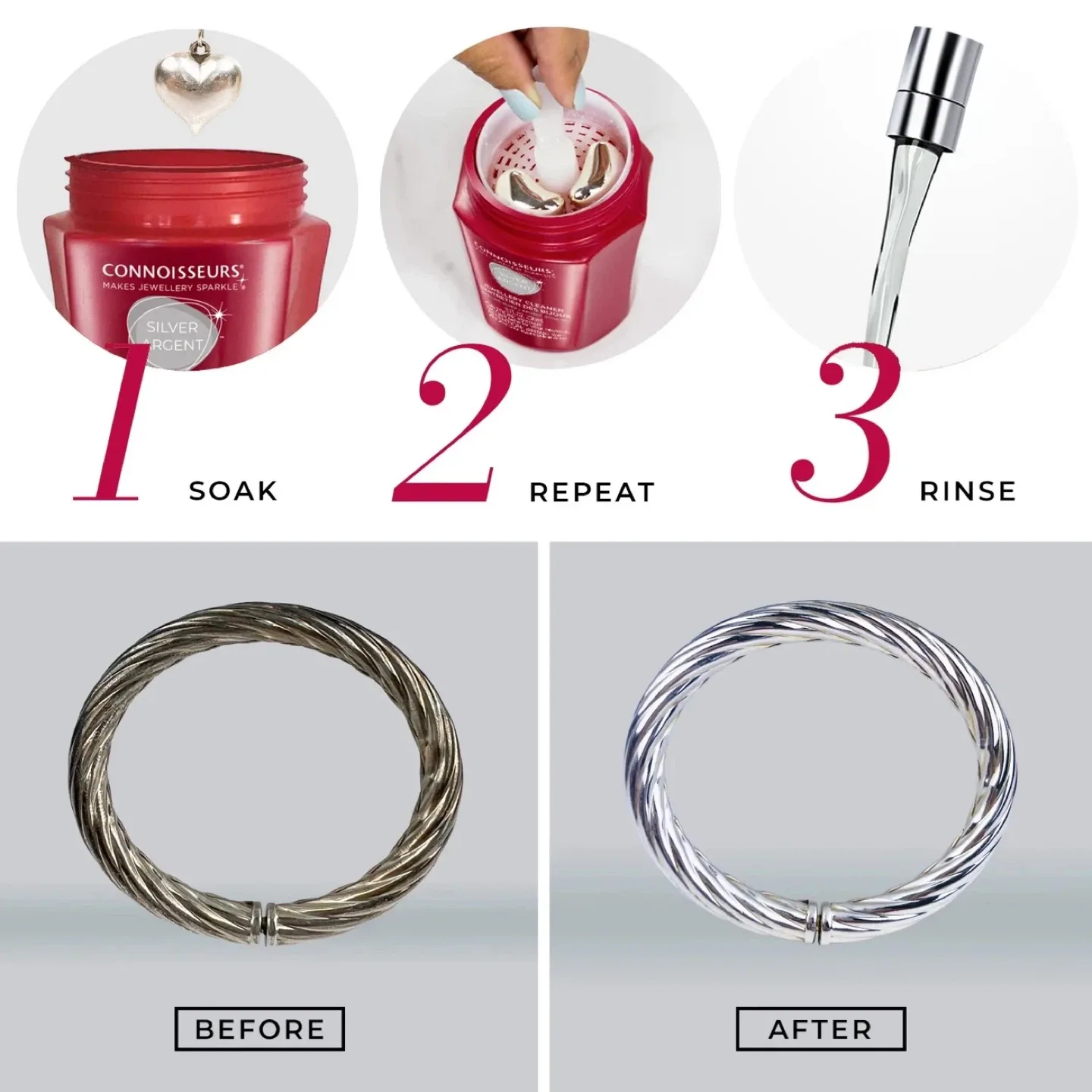 Connoisseurs Silver Jewellery Cleaner - Brand New image indicator(2)