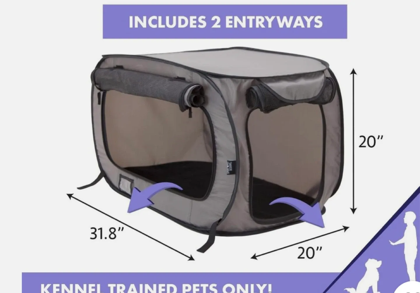 SP Pop Open Kennel - Portable Pet Playpen image indicator(4)