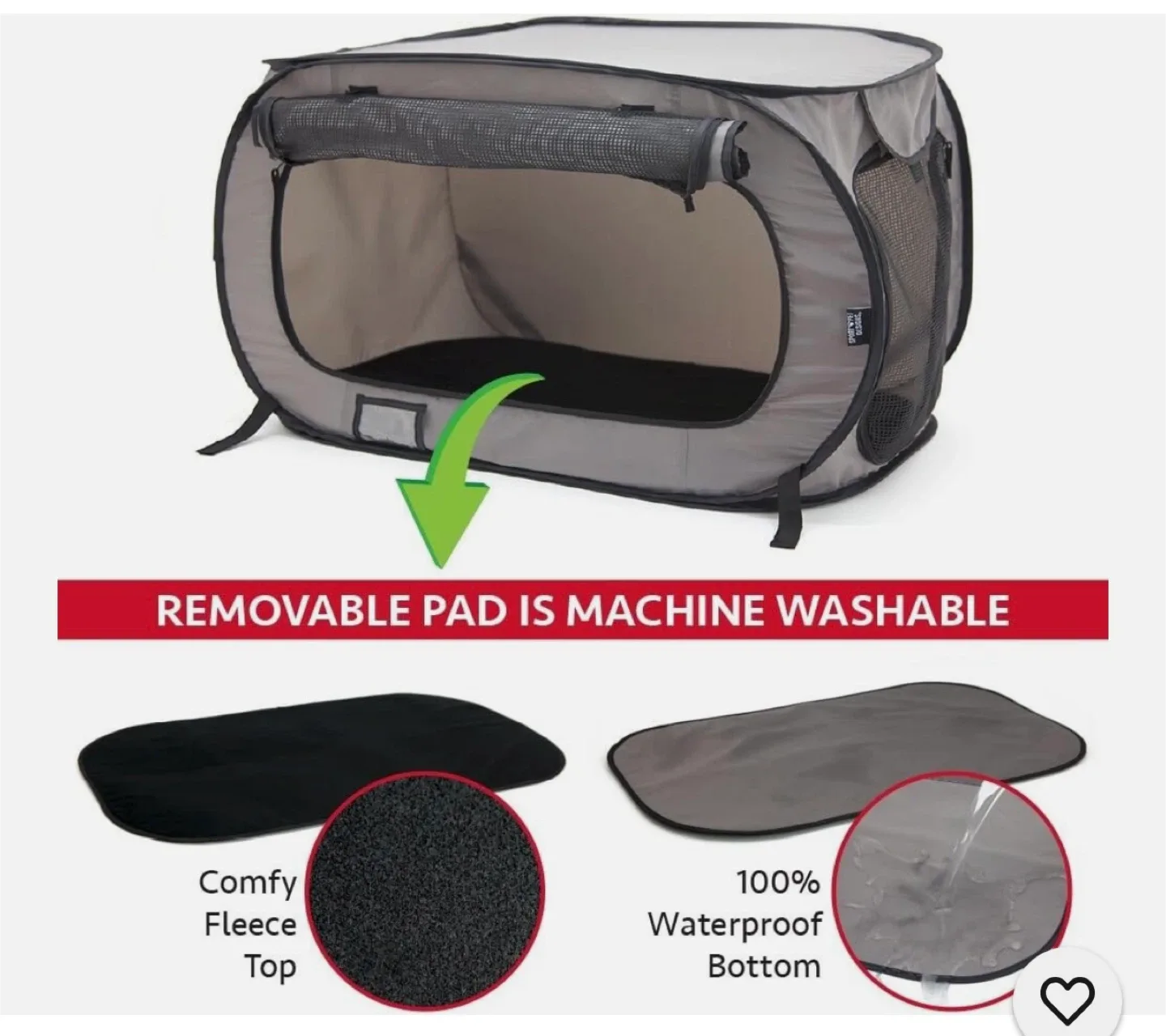 SP Pop Open Kennel - Portable Pet Playpen image indicator(5)