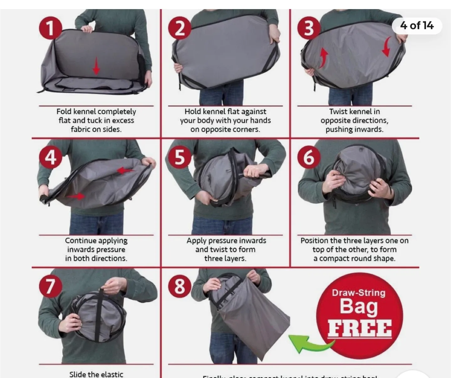 SP Pop Open Kennel - Portable Pet Playpen image indicator(3)