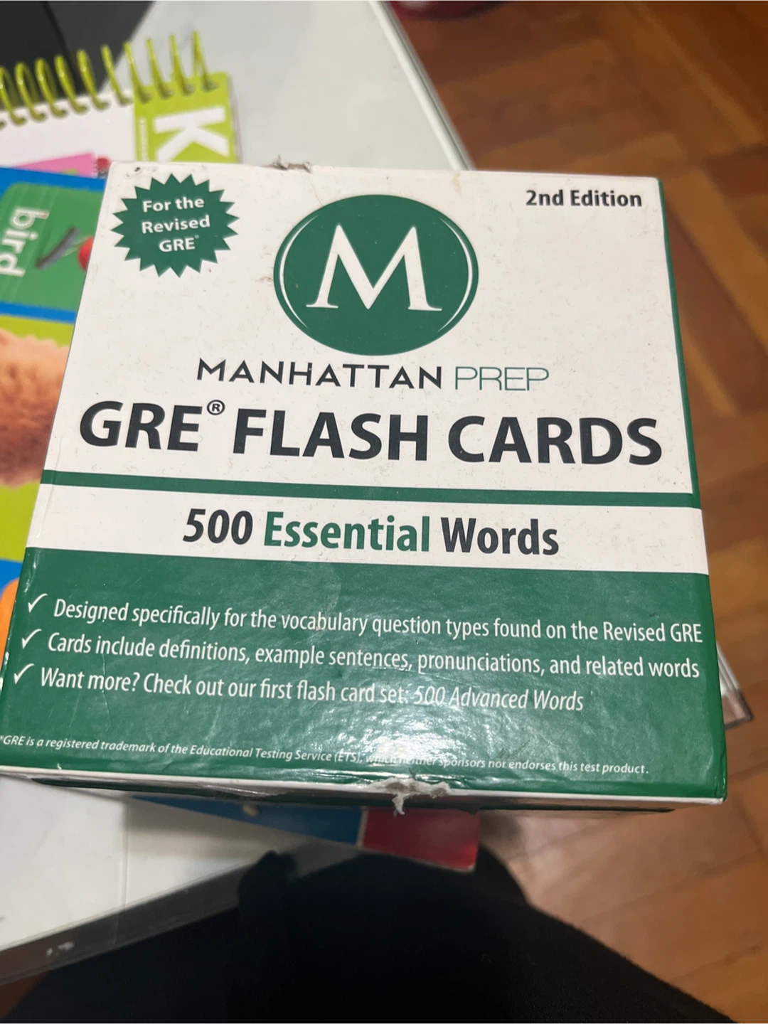 Manhattan Prep GRE Flash Cards - 500 Essential Words