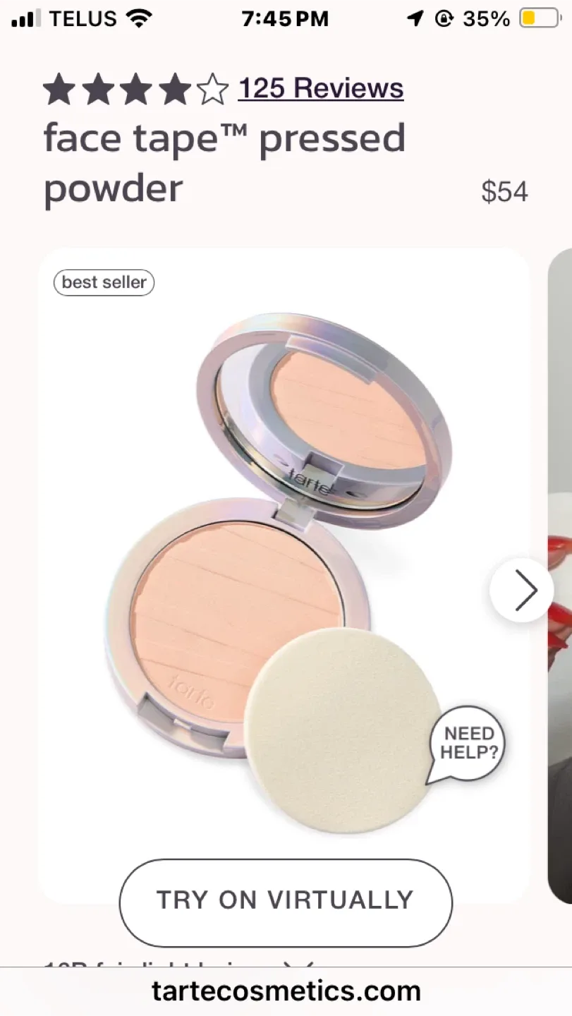 Tarte Face Tape Pressed Powder image indicator(5)