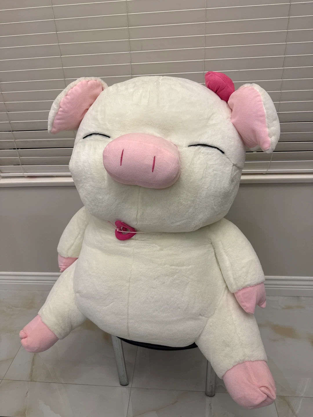 Large Plush Pig Stuffed Animal