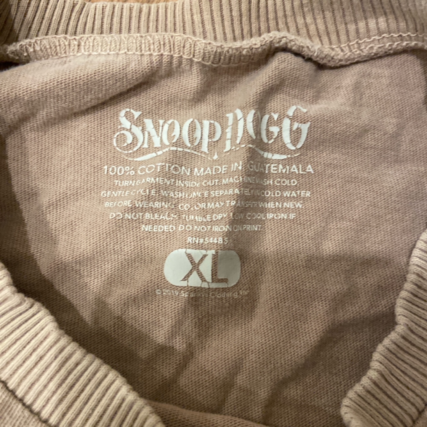 Snoop Dogg Graphic T-Shirt - XL - photo 2