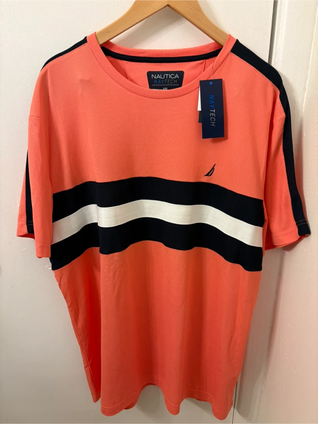 Nautica Navtech XXL Coral T-Shirt - New with Tags! thumbnail