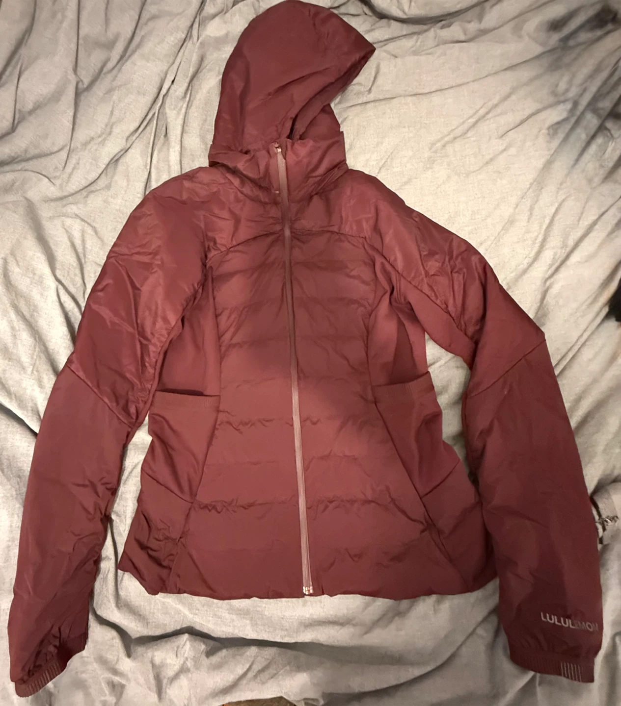 Lululemon "Pack It Down" jacket Size 10 (hooded version)