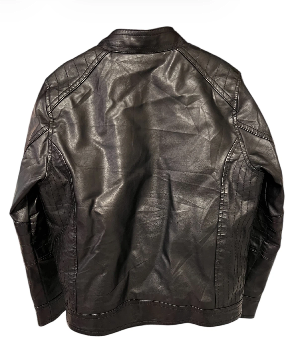 H&M Boys’ Faux Leather Jacket – Size 6–7Y - photo 3