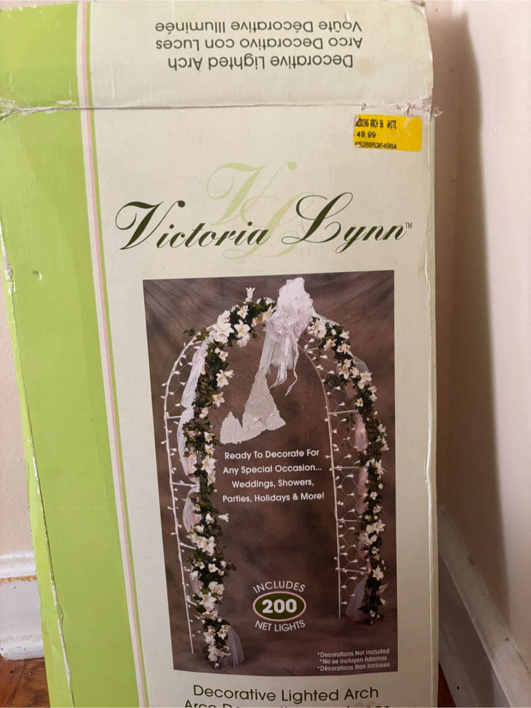 Victoria Lynn Decorative Lighted Arch w/ 200 Net Lights - photo 2