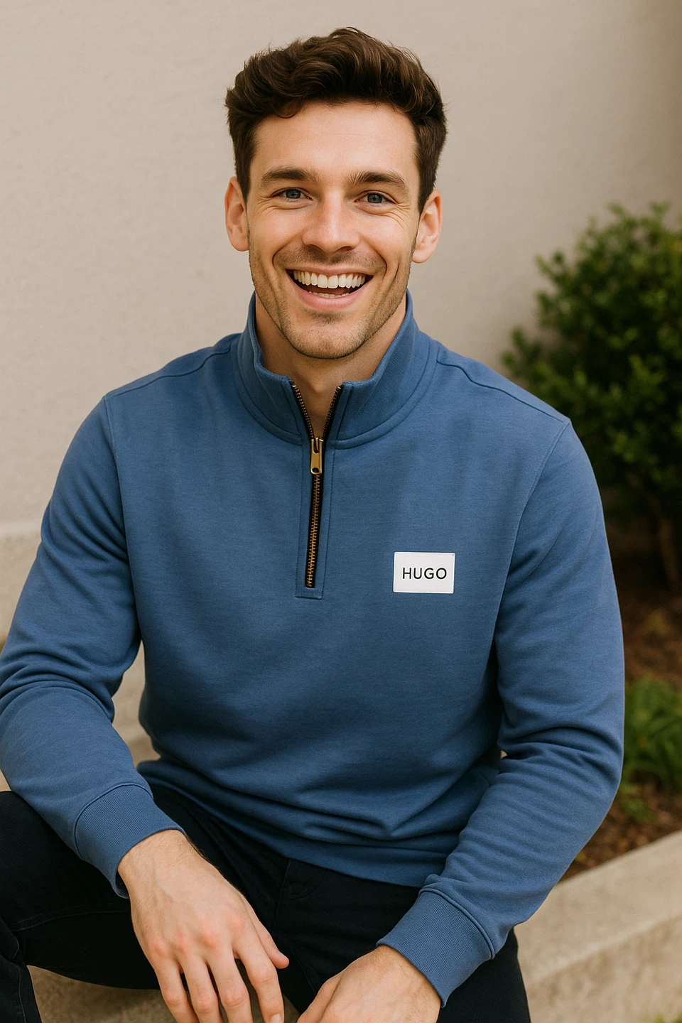 HUGO Half Zip Pullover - photo 2