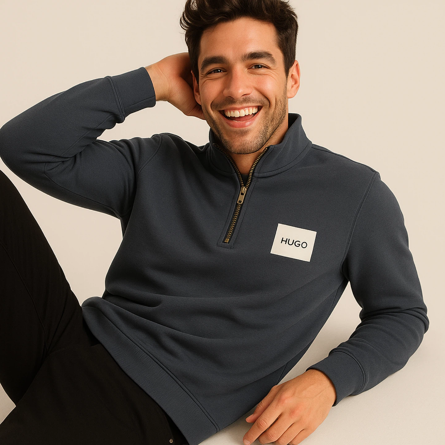 HUGO Half Zip Pullover - photo 3