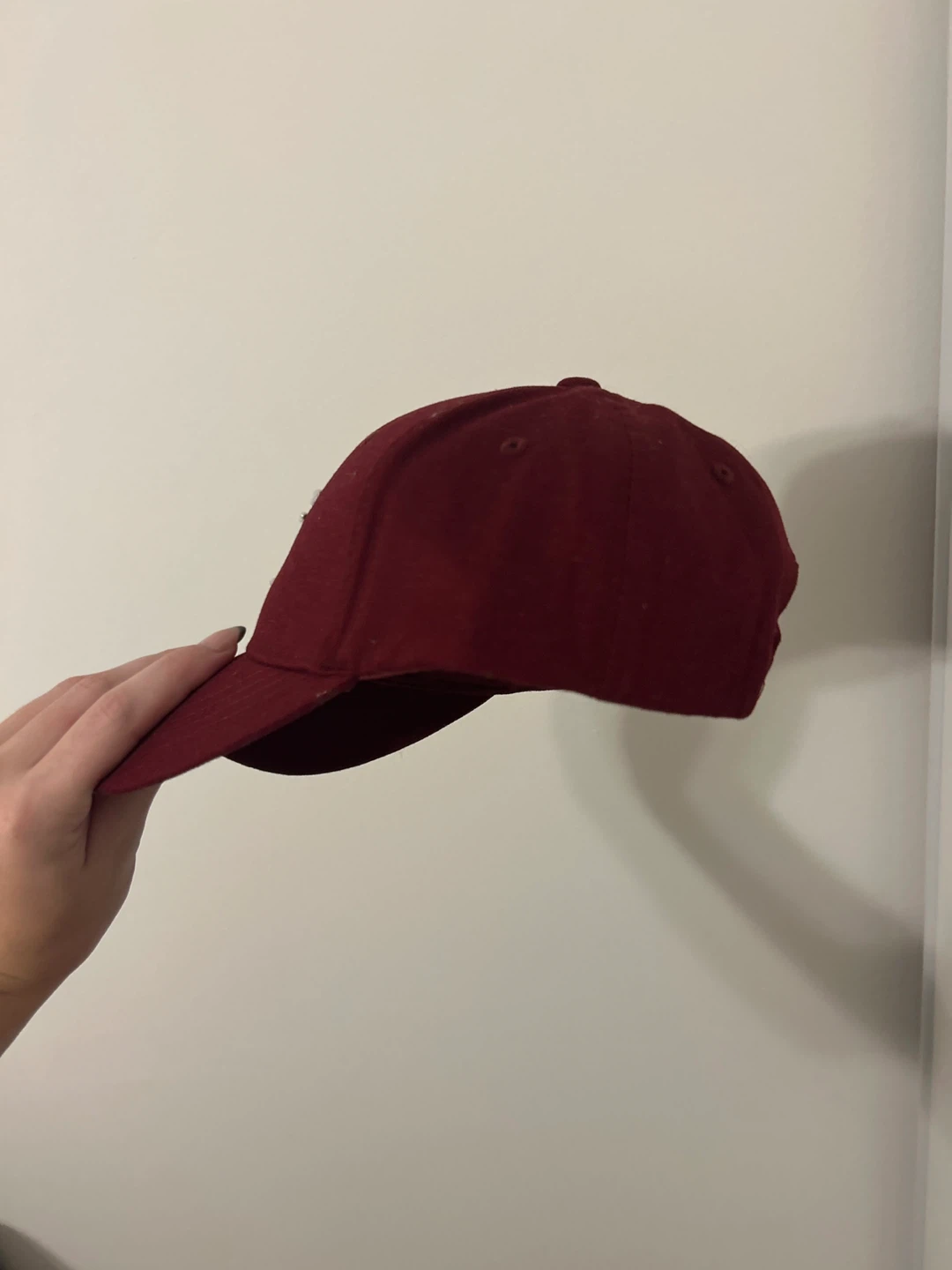 Bedazzled Burgundy New York hat - photo 3