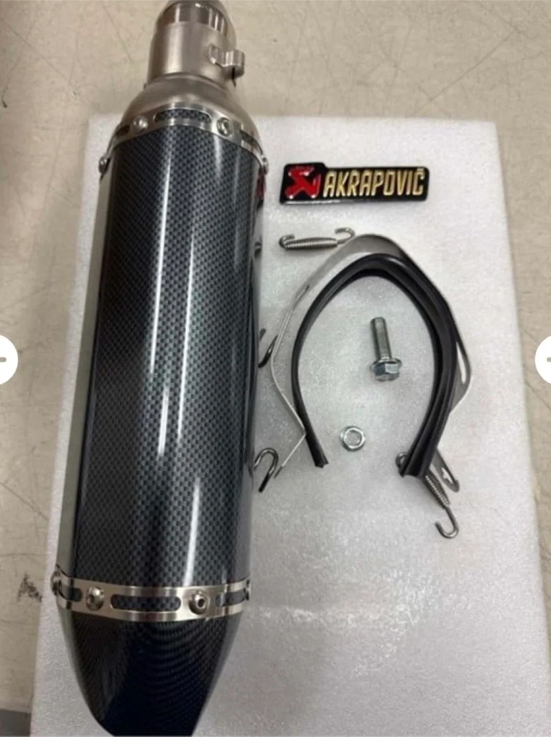Akrapovic Style Motorcycle Exhaust Muffler image indicator(5)