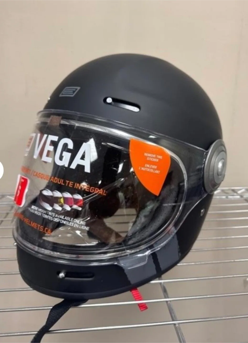 Vega Full Face Helmet - Matte Black image indicator(2)