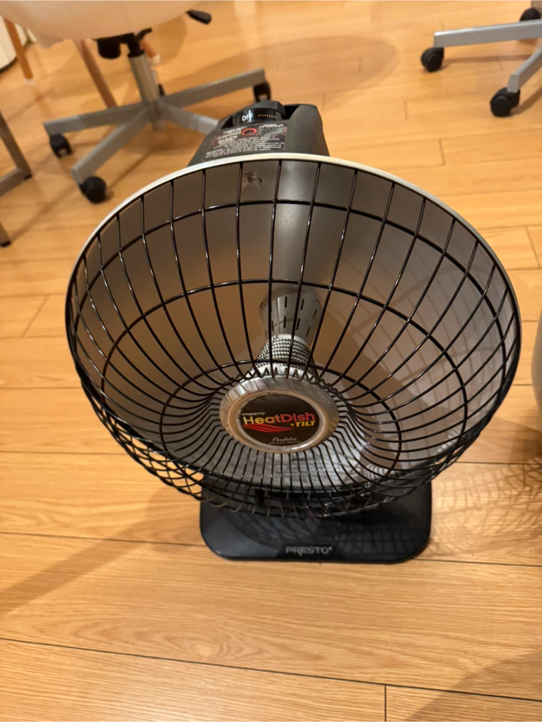 Presto HeatDish Tilt Parabolic Heater - photo 2