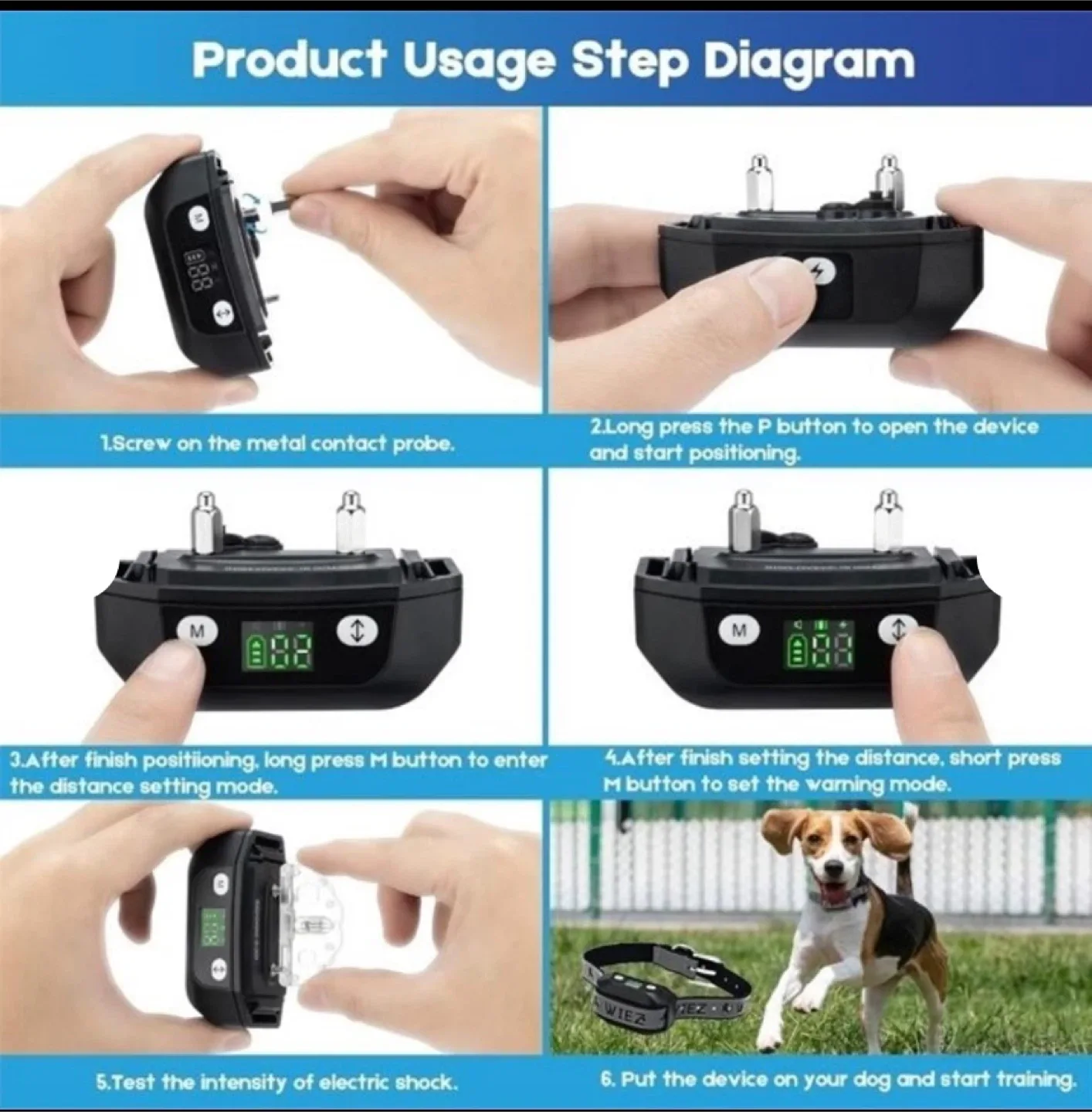 WIEZ Dog Fence Wireless GPS System image indicator(4)