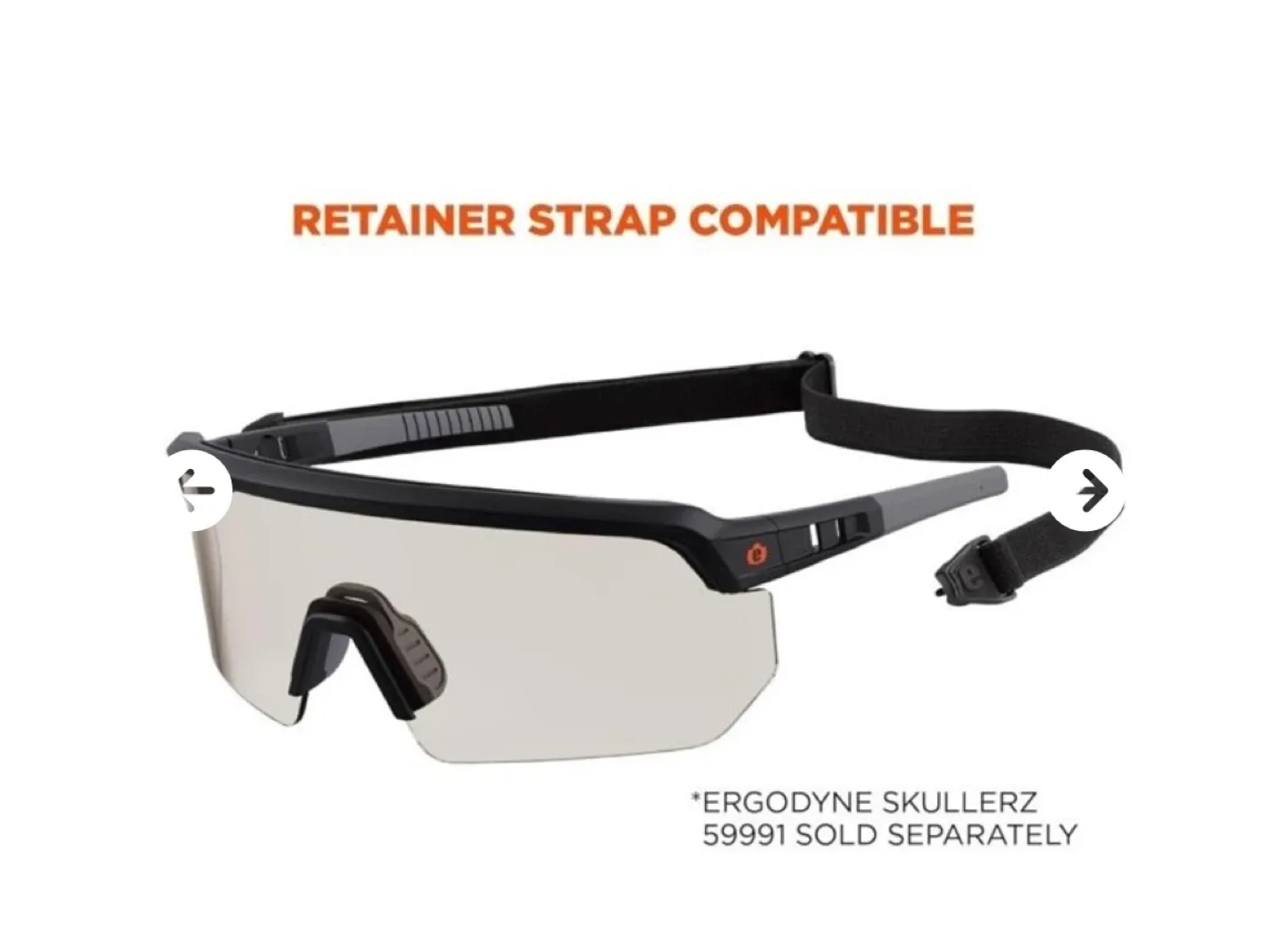 Ergodyne Skullerz Aegir Anti-Scratch Safety Glasses image indicator(4)