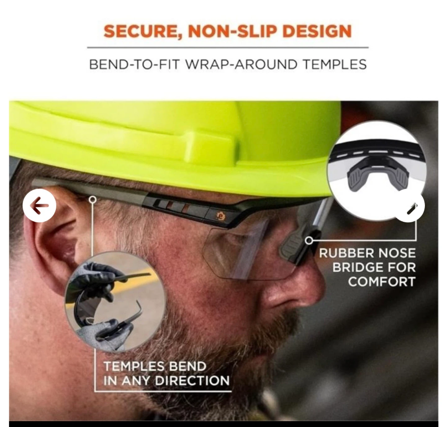 Ergodyne Skullerz Aegir Anti-Scratch Safety Glasses - photo 3