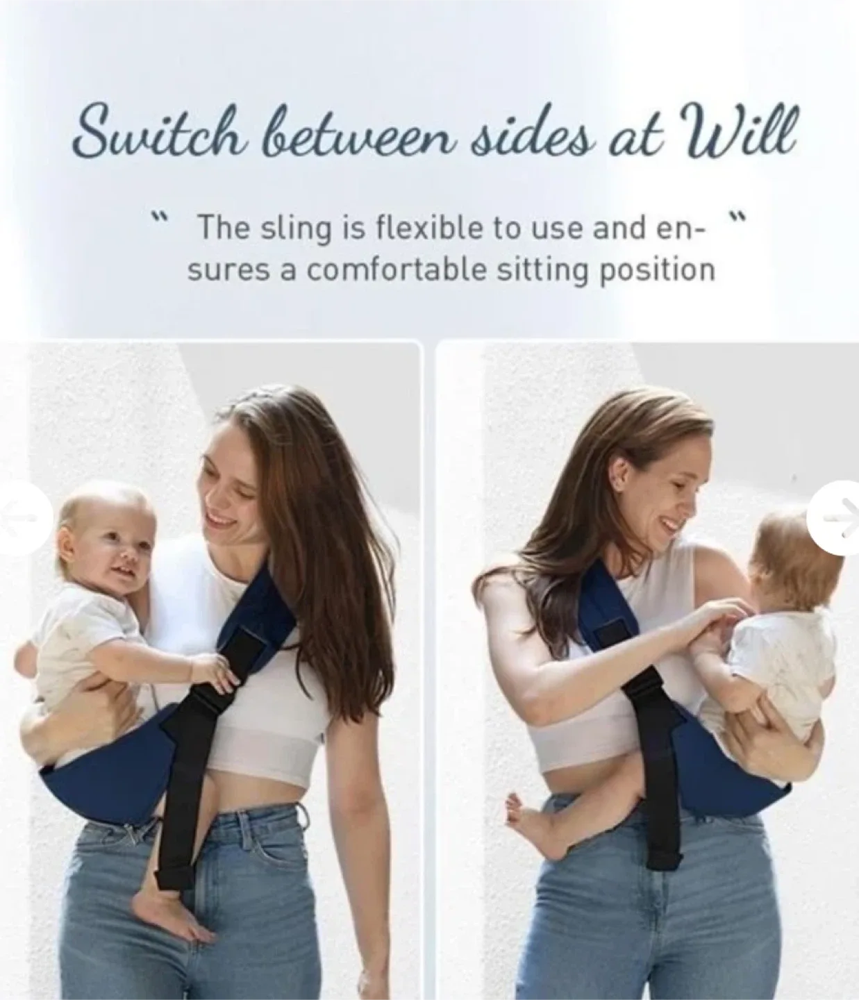 Baby Sling Carrier - One Size Fits All image indicator(2)