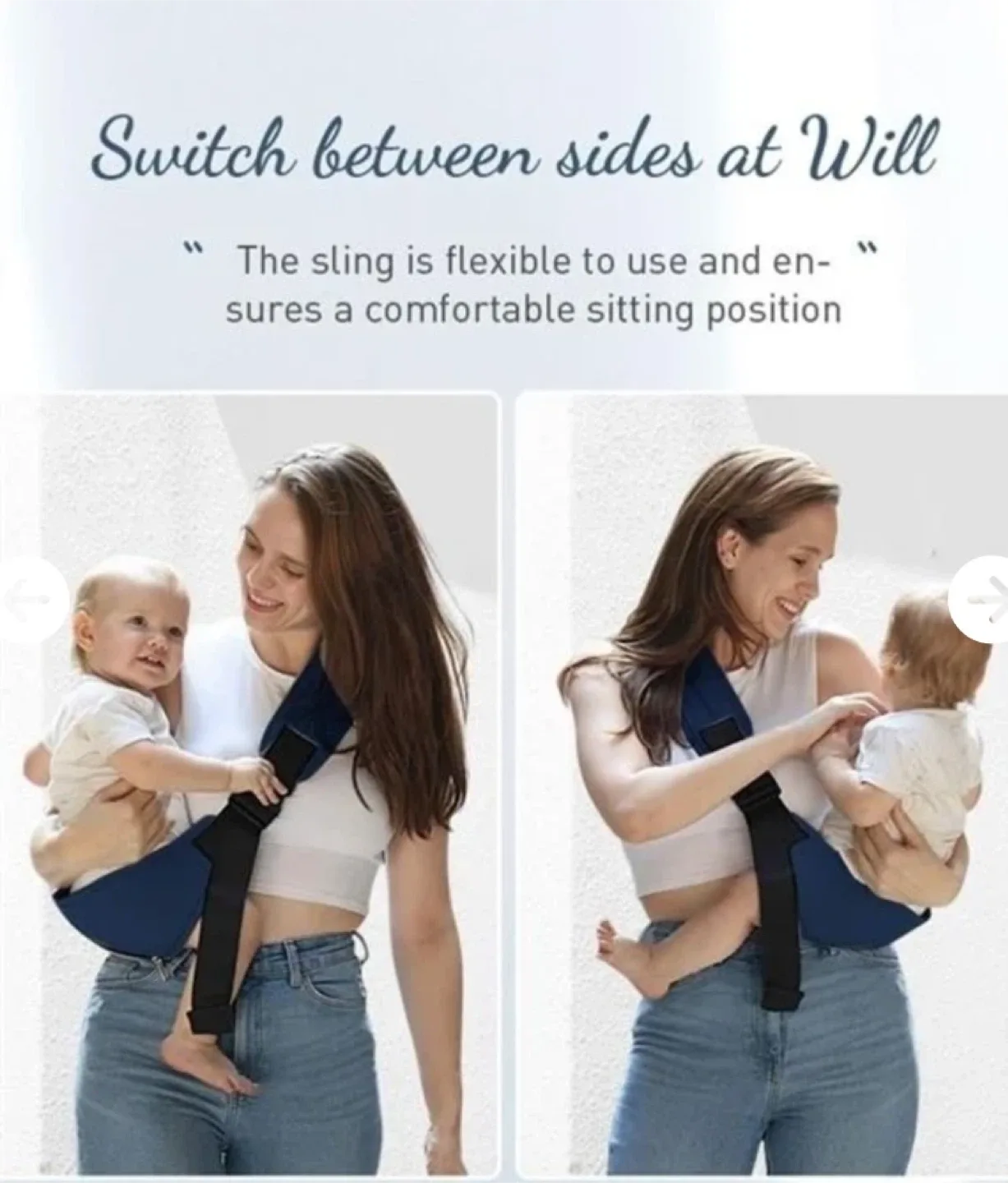 Baby Sling Carrier - One Size Fits All image indicator(3)