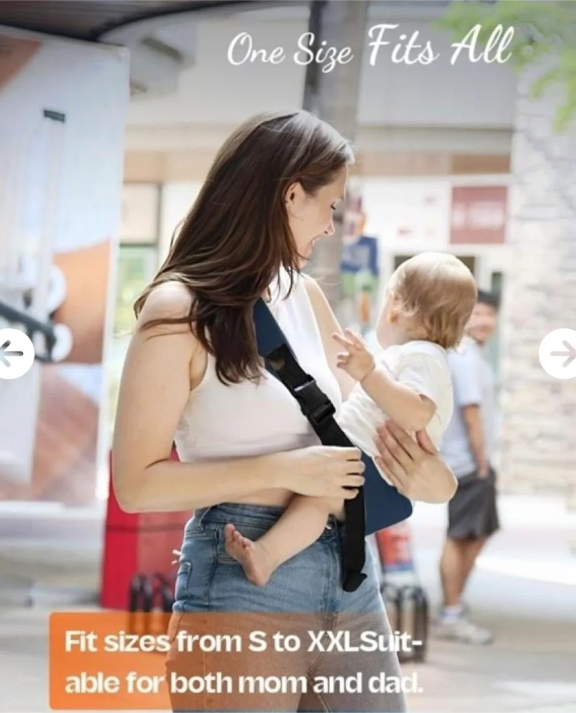 Baby Sling Carrier - One Size Fits All image indicator(5)