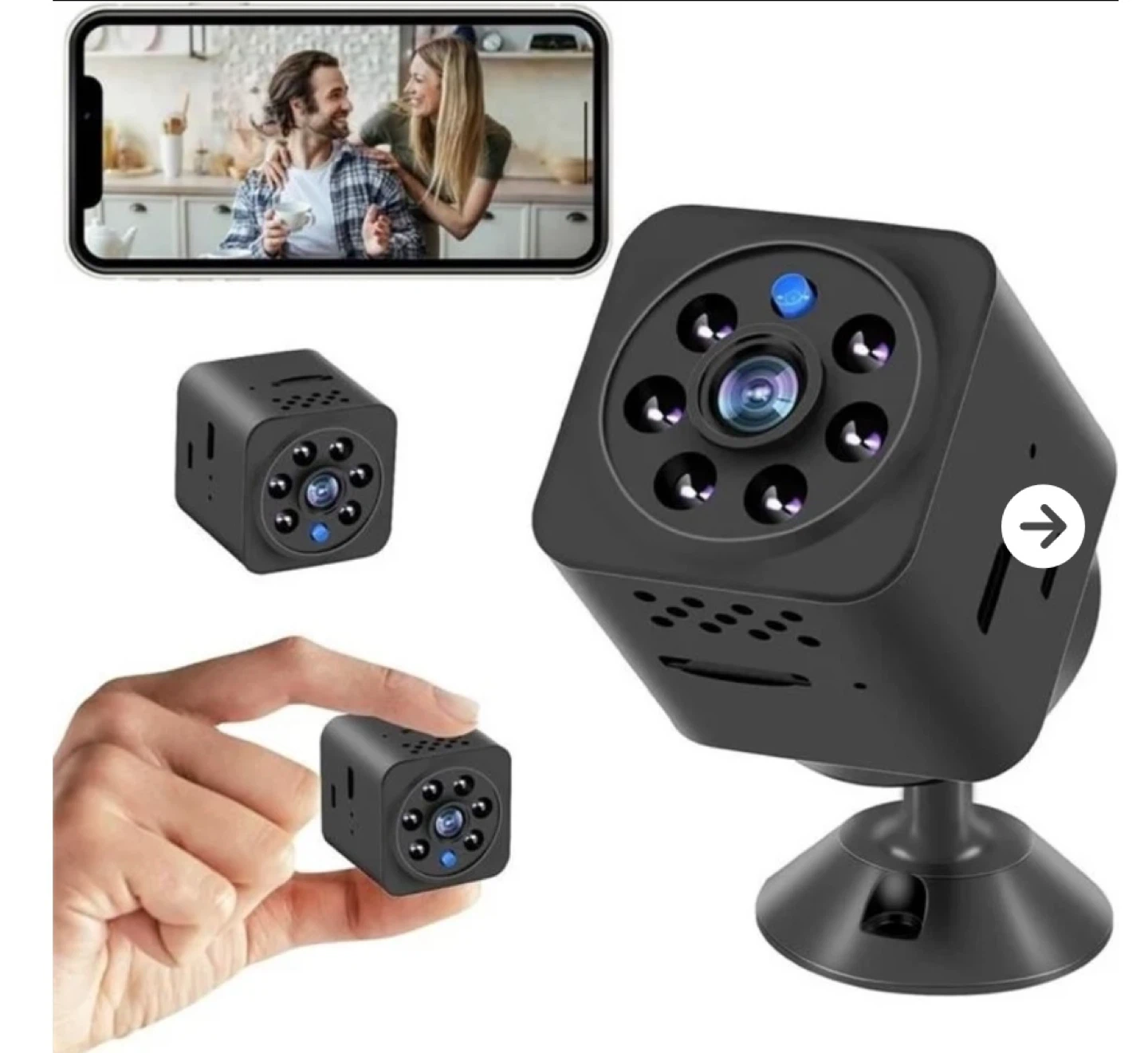 Smart HD Camera - Compact & Easy to Carry