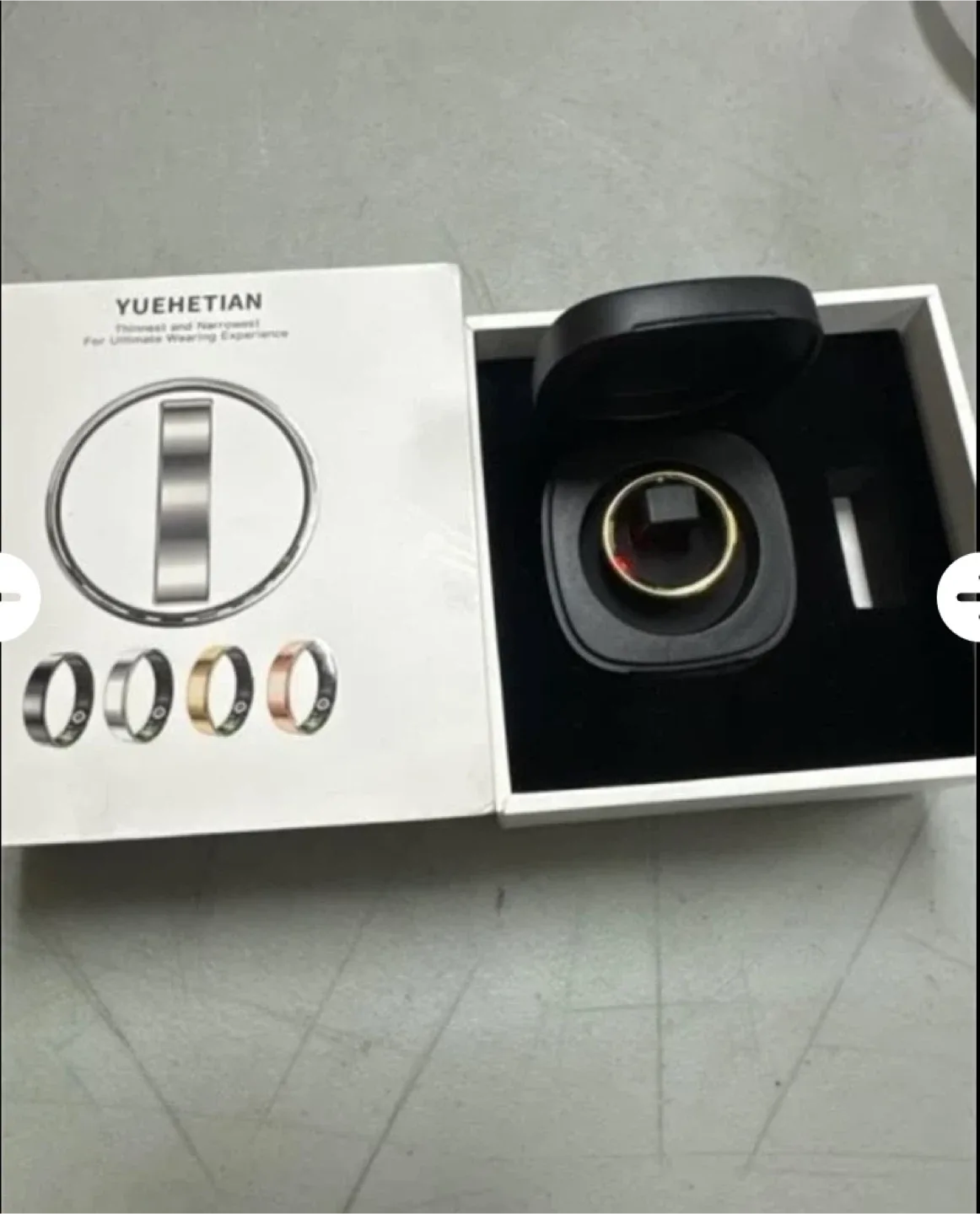 Yuehetian Smart Ring - Health & Activity Tracker image indicator(5)