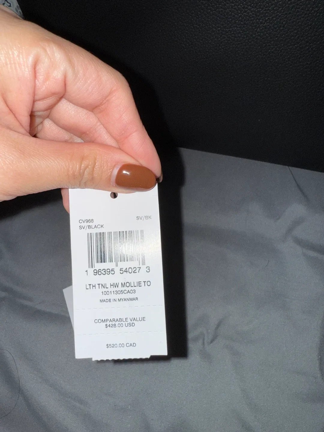 Coach Mollie Tote Bag - Black/Silver image indicator(3)