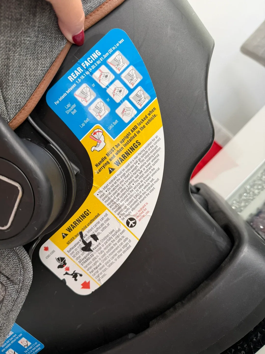 Evenflo OnBoard 35 Infant Car Seat with Base image indicator(3)