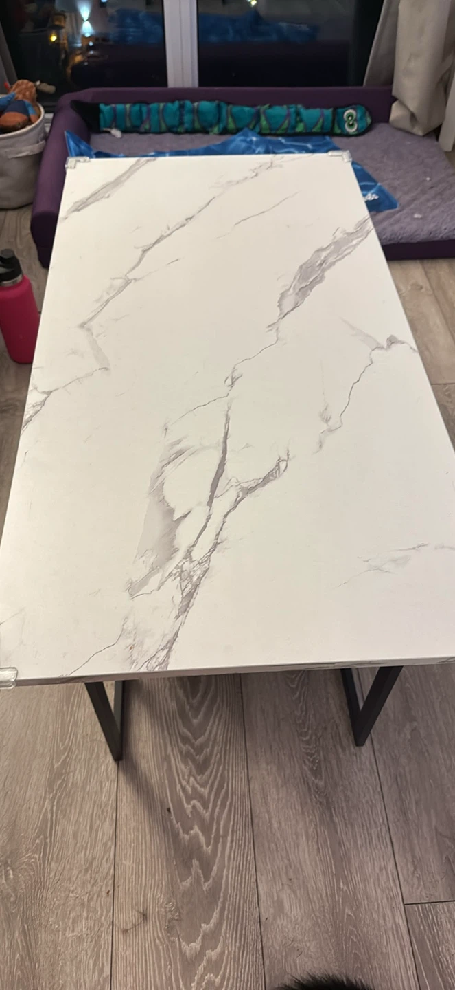 Marble-look Coffee Table