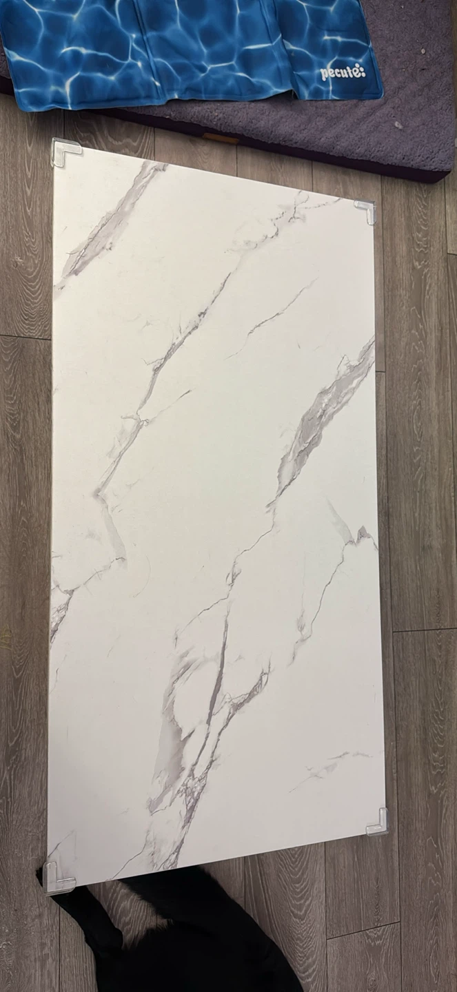 Marble-look Coffee Table - photo 2