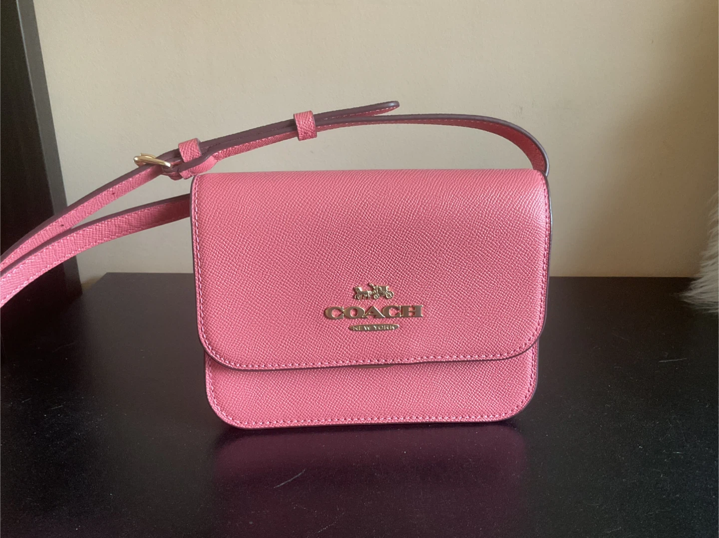 Coach Pink Leather Crossbody Bag - photo 3