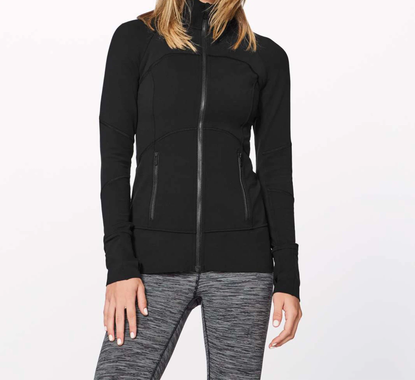Lululemon Contour Jacket Black - Size 6
