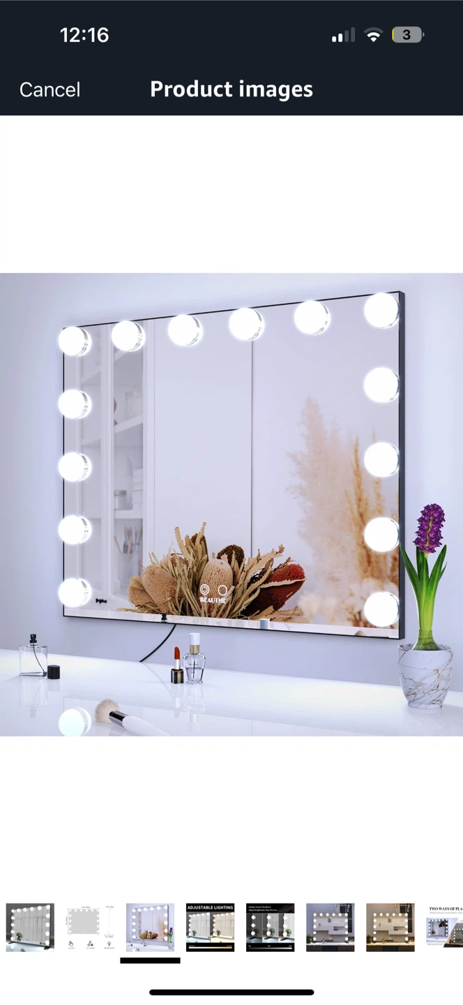 BEAUTME Hollywood Lighted Vanity Mirror - photo 4