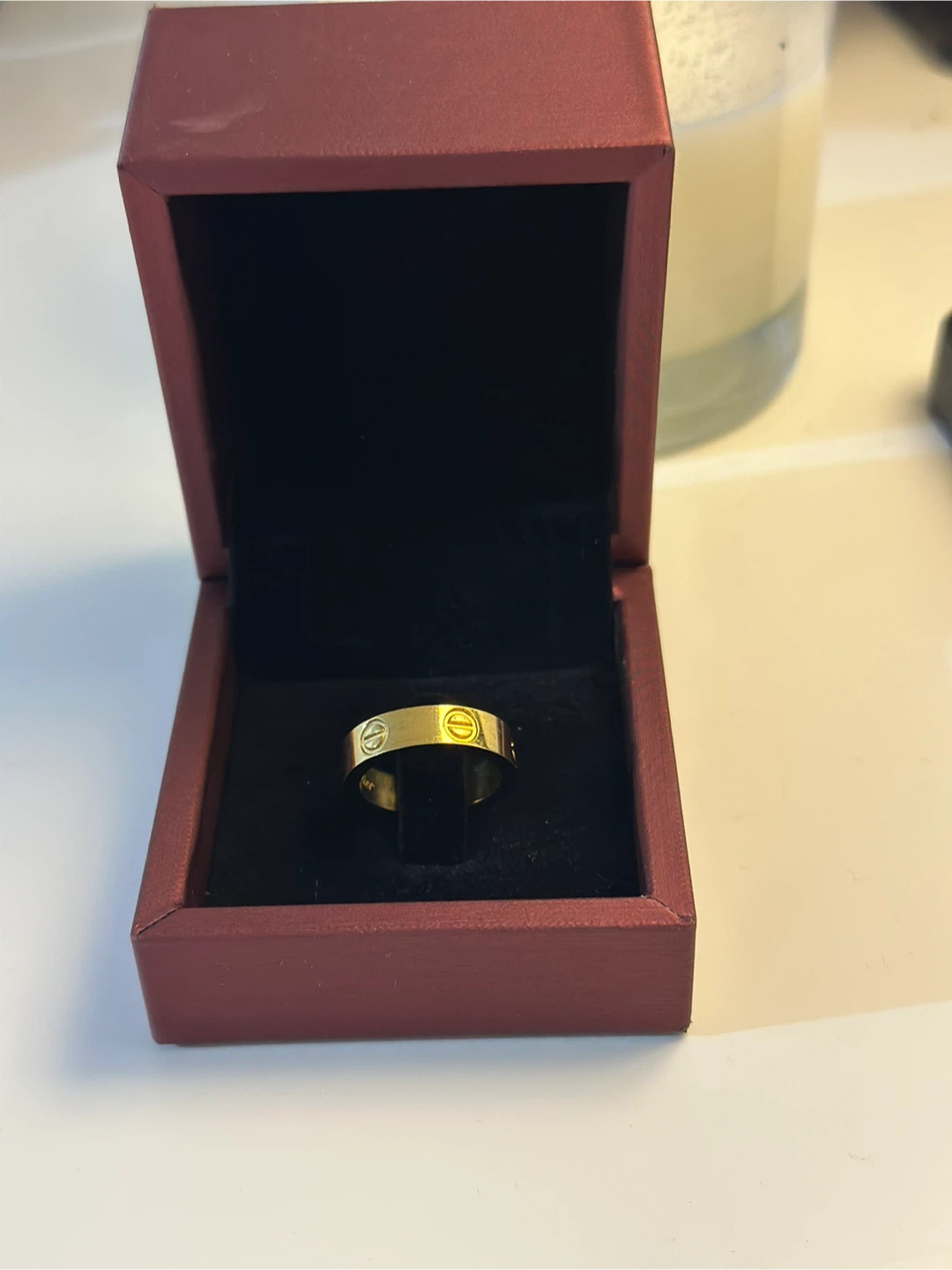 Women Ring Gold Size 5