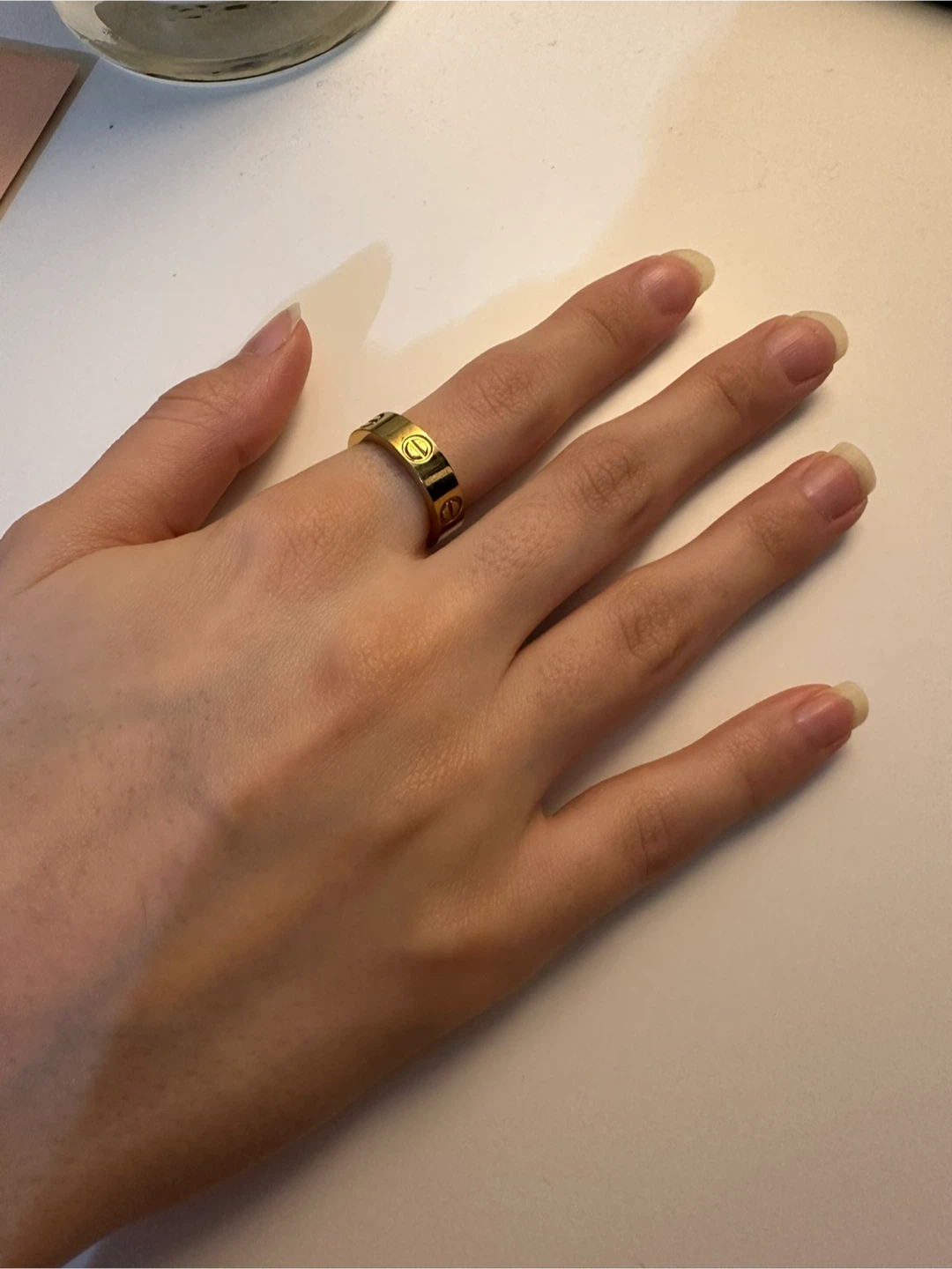Women Ring Gold Size 5 - photo 4