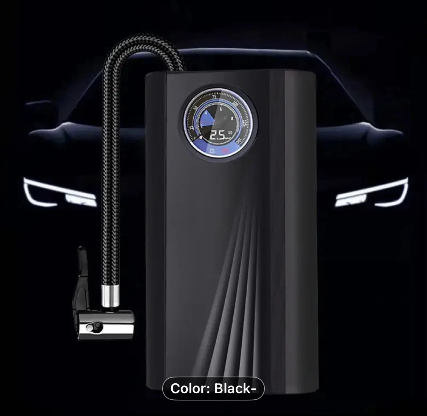 1pc Car Plug with single bar inflation pump image indicator(2)