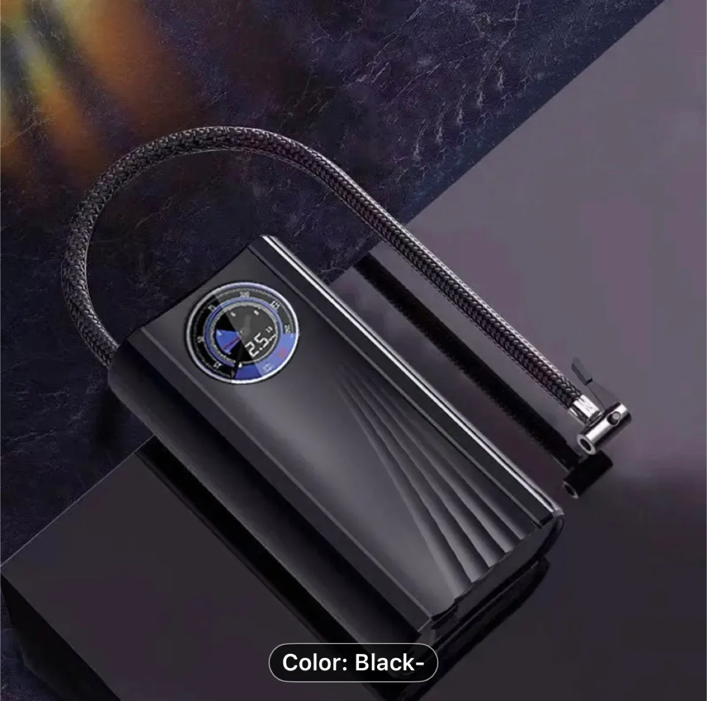 1pc Car Plug with single bar inflation pump image indicator(3)