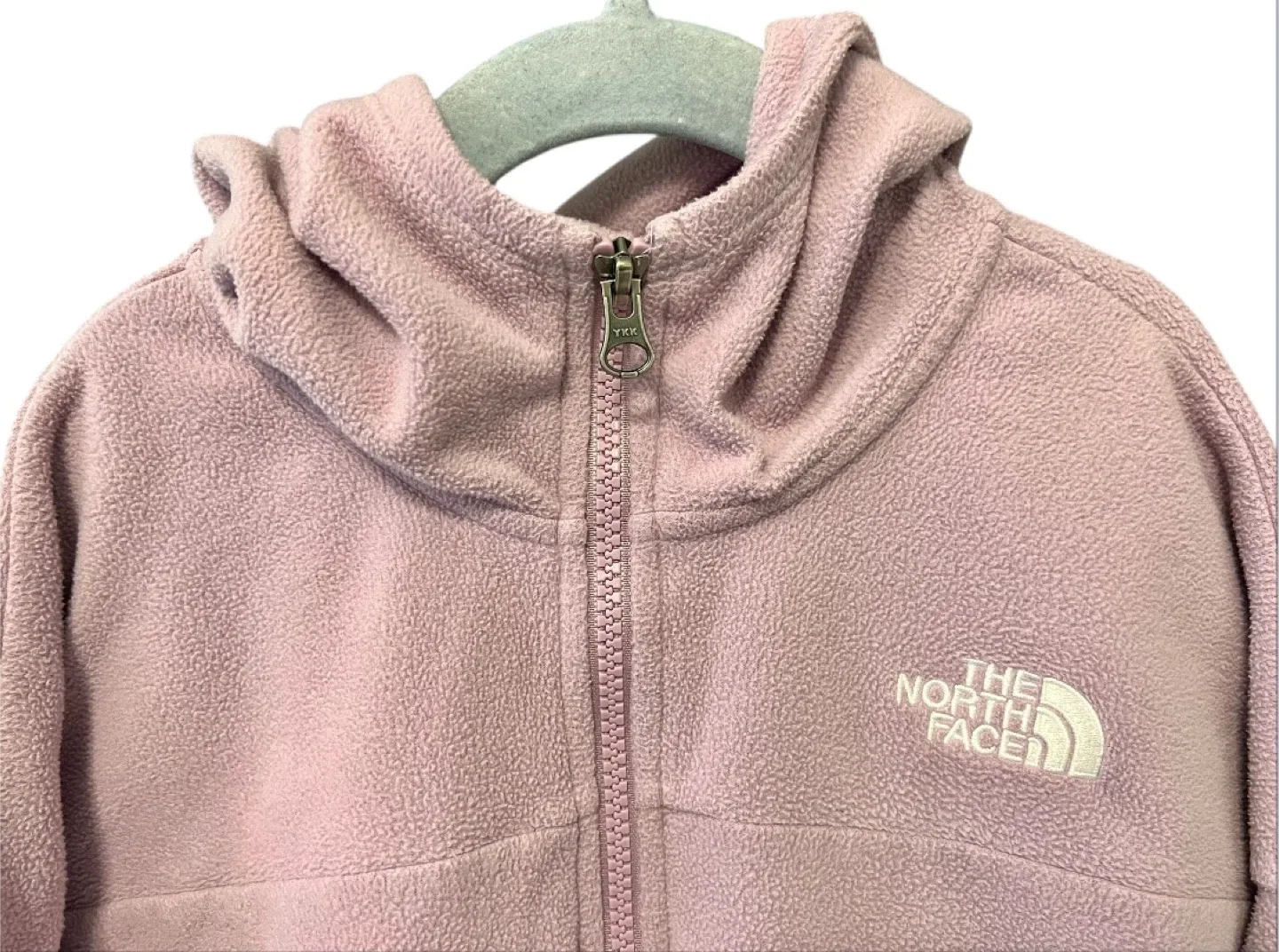 The North Face Girls’ Full-Zip Fleece Hoodie – Size 10/12 image indicator(2)