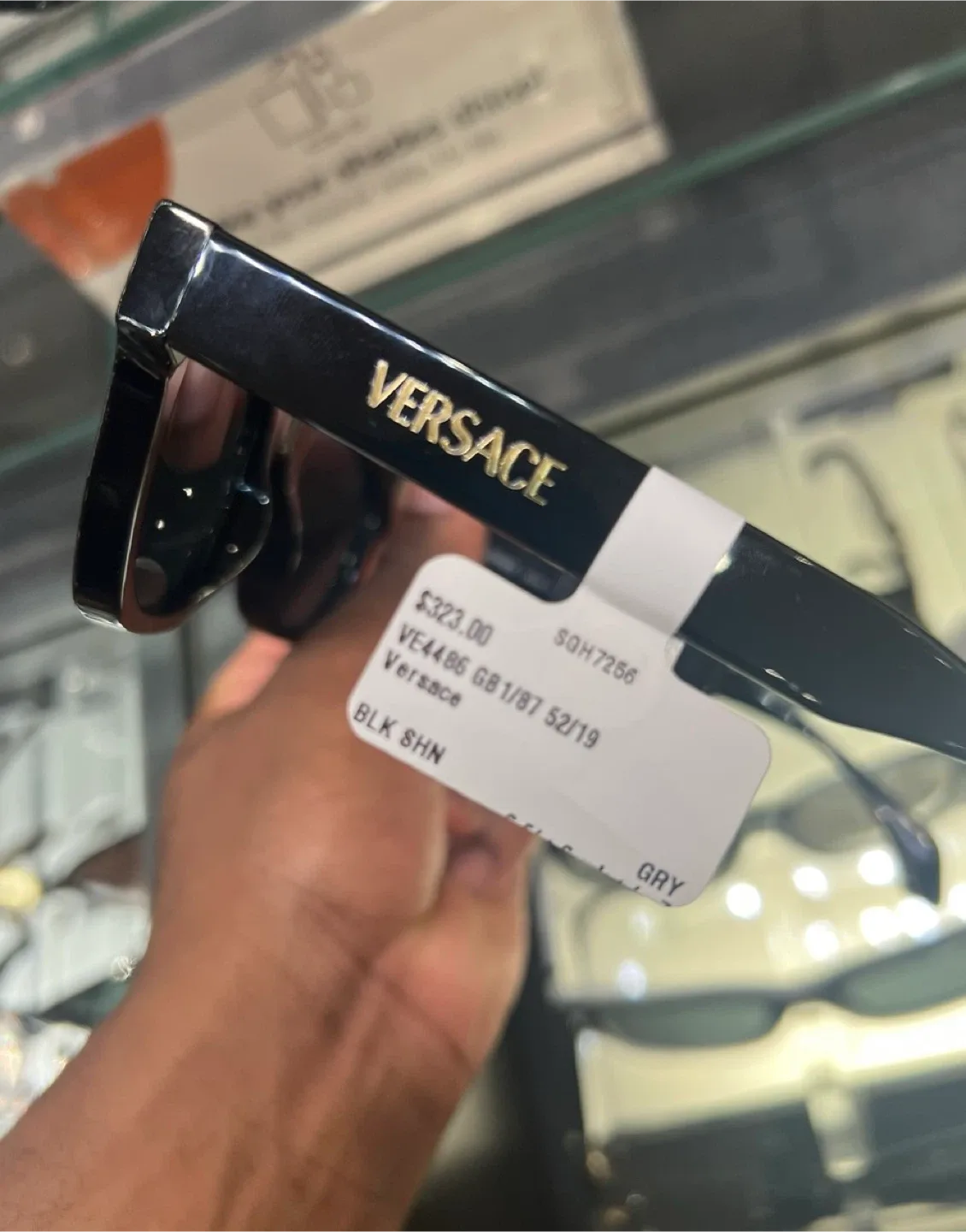 Versace VE4486 Sunglasses - Black image indicator(4)