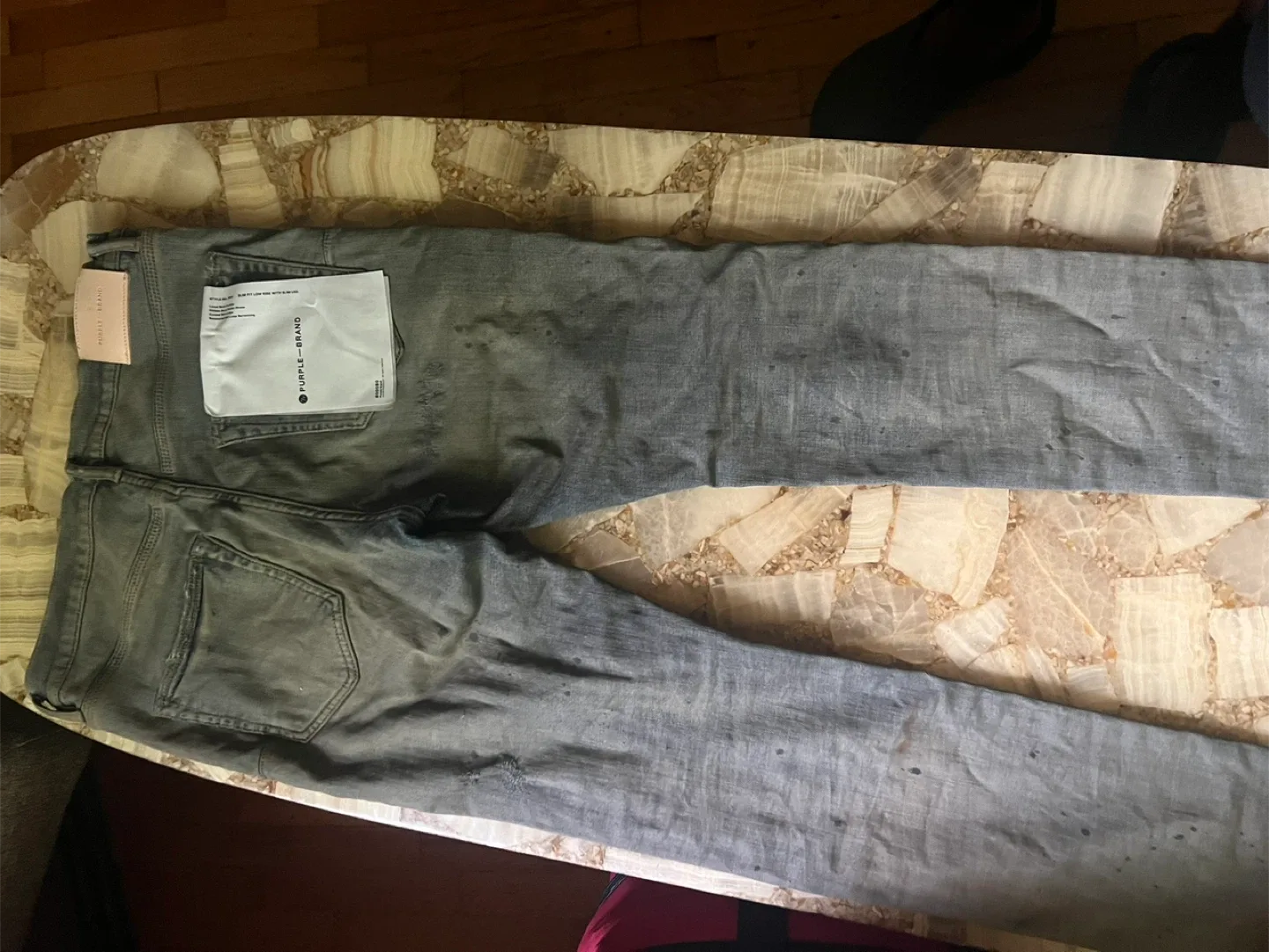 Purple Brand P001 Slim Fit Low Rise Jeans, Size 31 image indicator(3)