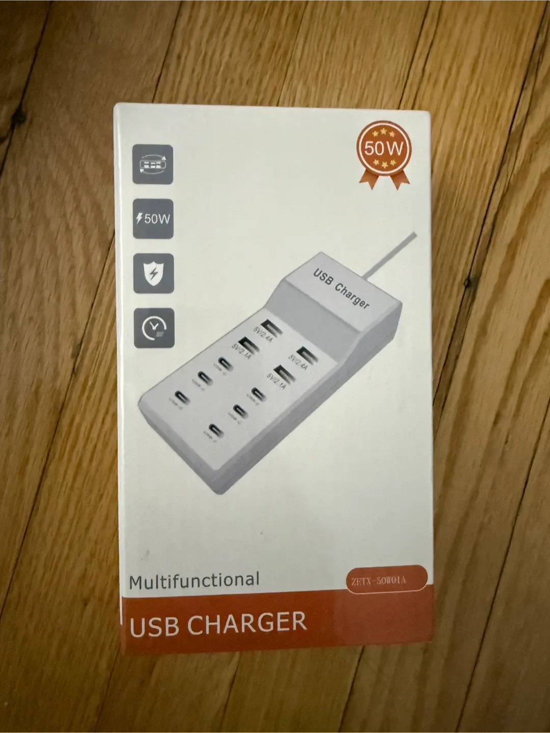 Multifunctional 50W USB Charger - New in Box! thumbnail