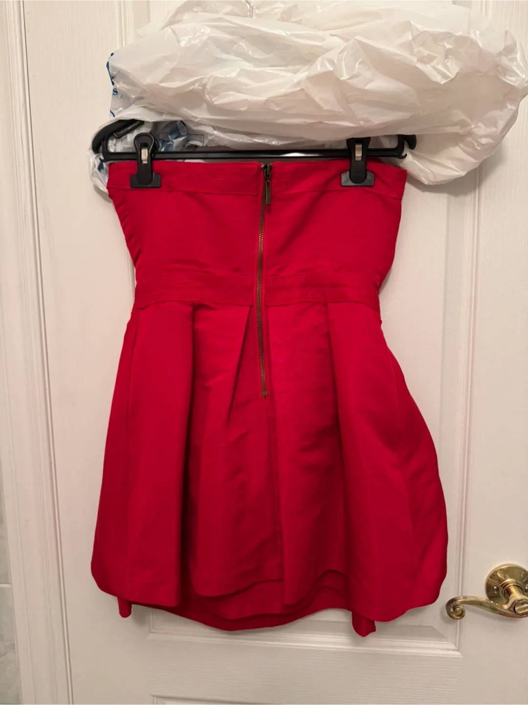 Urban Outfitters Red Strapless Mini Dress - 6 image indicator(2)