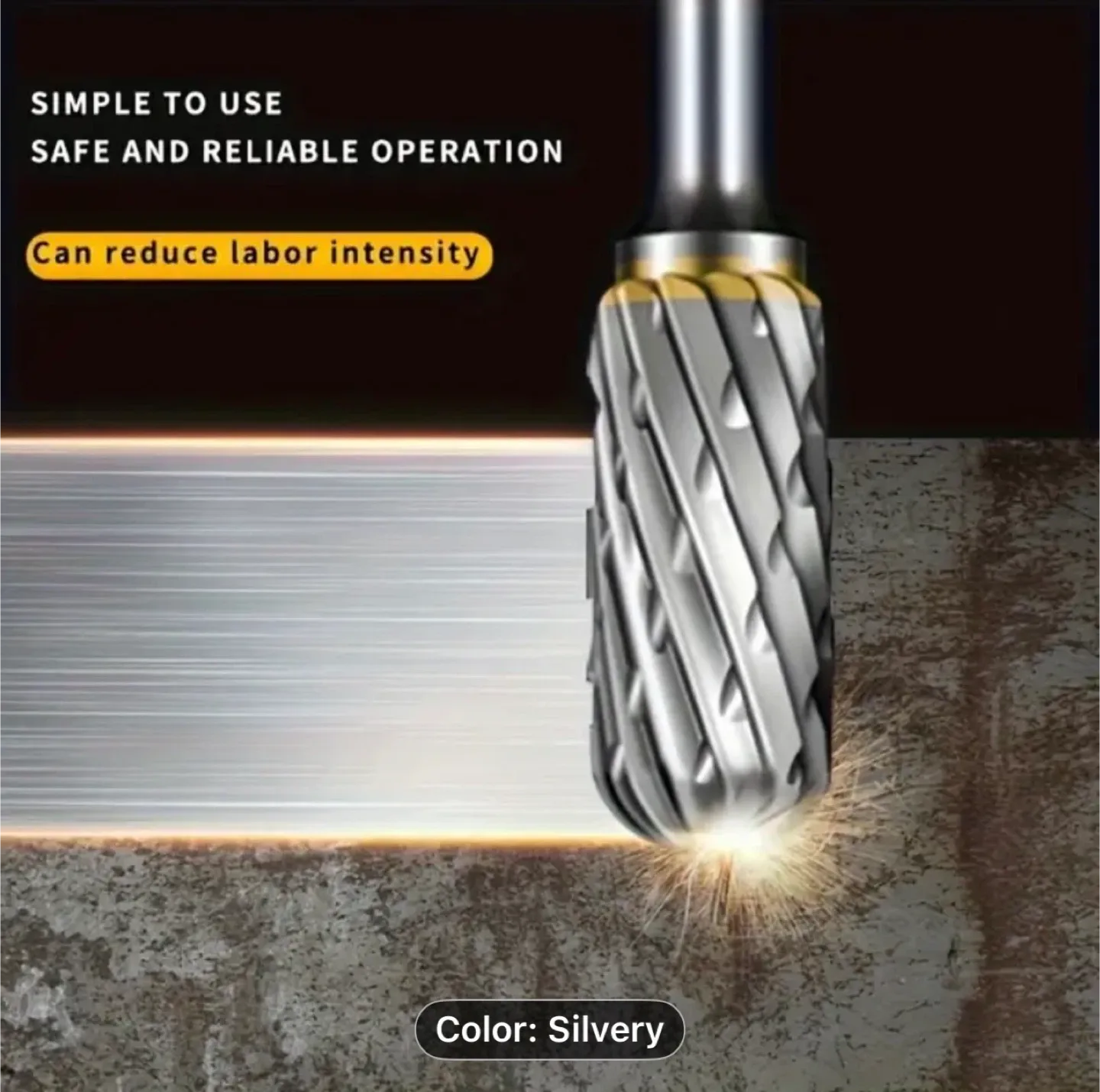 10pcs Carbide Rotary Files Set | Tungsten Steel Grinding Kit image indicator(4)