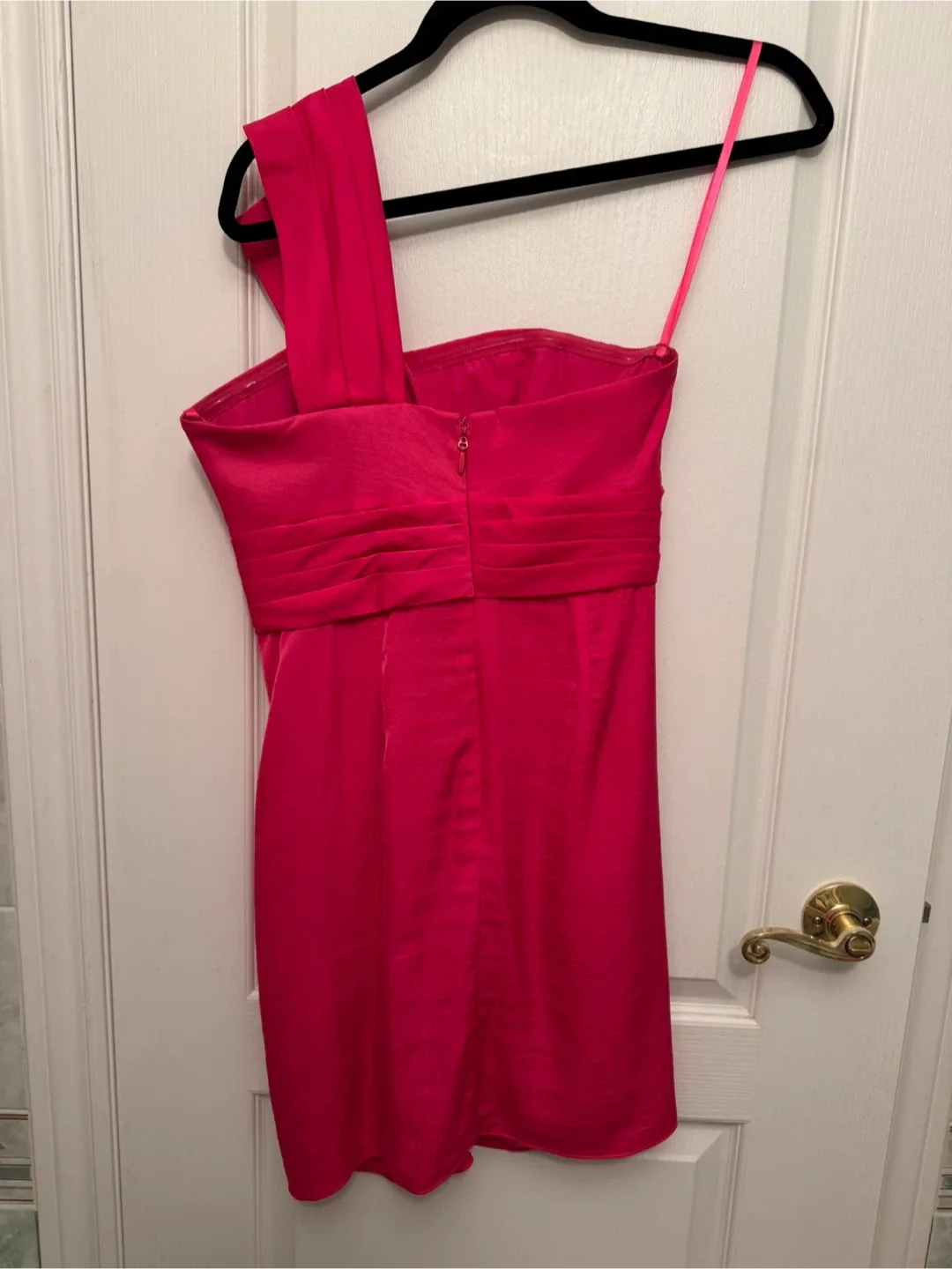 BCBG Maxazria One Shoulder Dress - 4 image indicator(2)