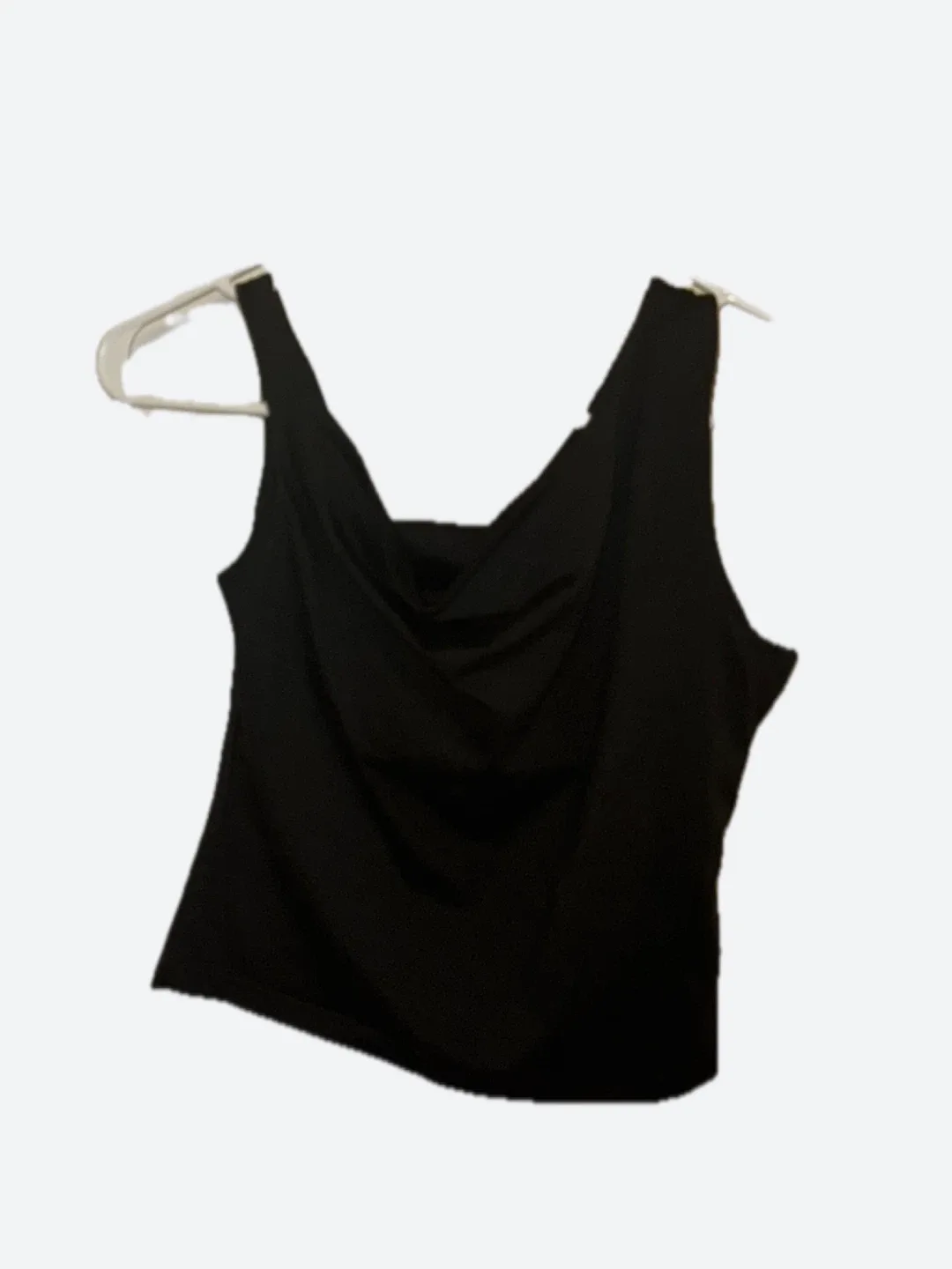 Black off the shoulder Tank Top thumbnail