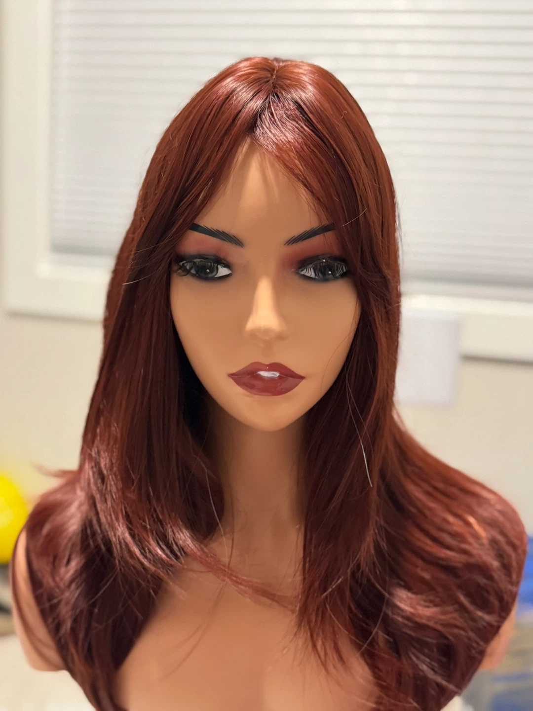Auburn Layered Synthetic Wig - photo 2