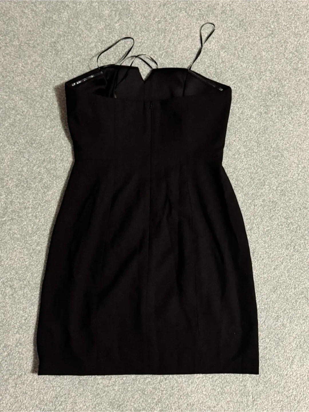 Black Strapless Mini Dress - size 4 image indicator(2)