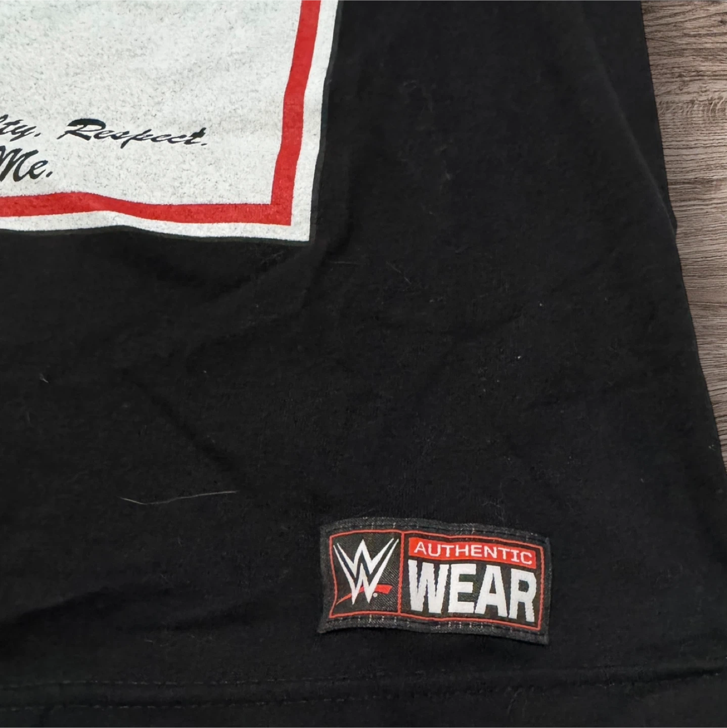 WWE John Cena Hustle Loyalty Respect T-Shirt Sz Large - photo 3