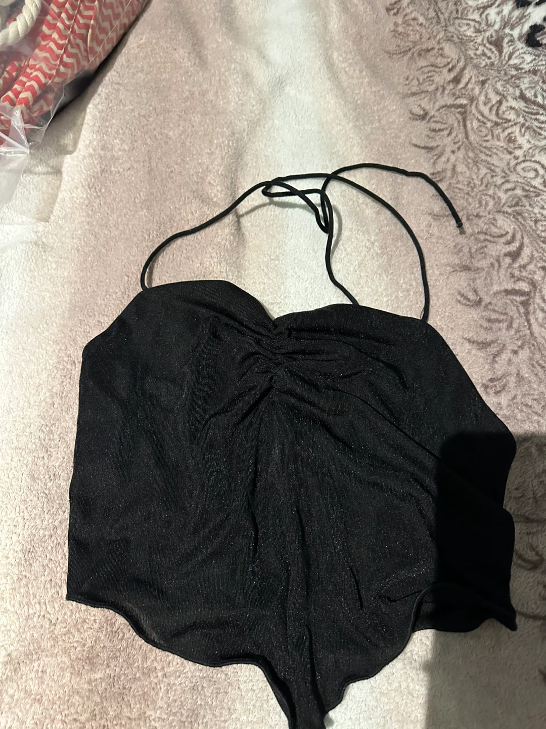 Black Halter Top - photo 2